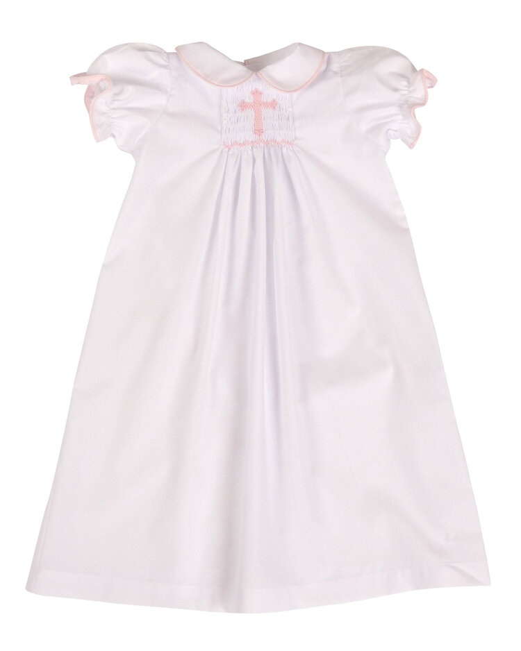 The Yellow Lamb Pink Cross Haven Daygown Set