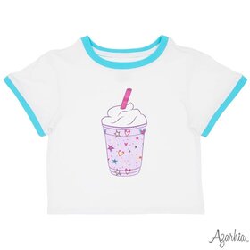 Azarhia Frappe Sequin Boxy T-shirt
