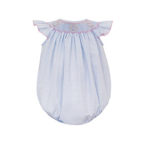 Petit Bebe Riley Smocked Bishop Bubble