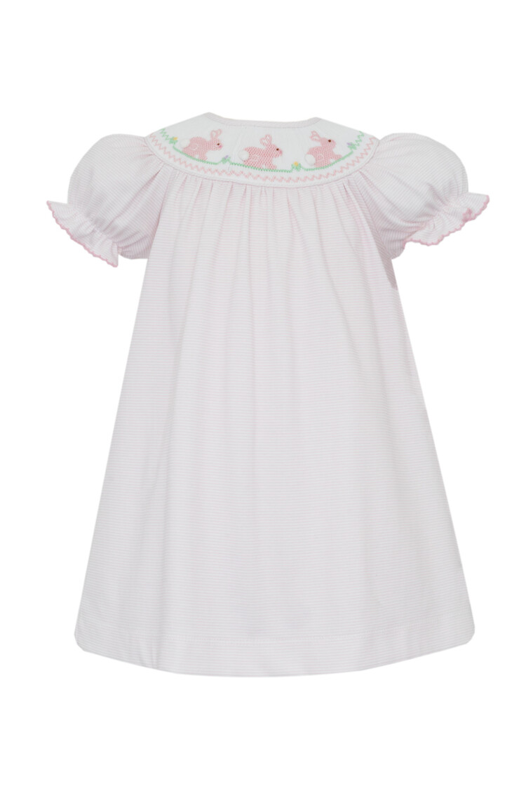 Petit Bebe Smocked Bunny Bishop Dress