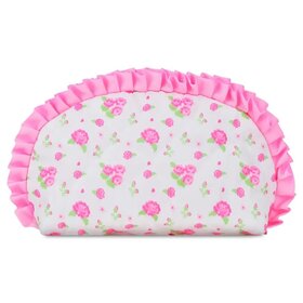 Iscream Pretty in Pink Oval Cosmetic Bag