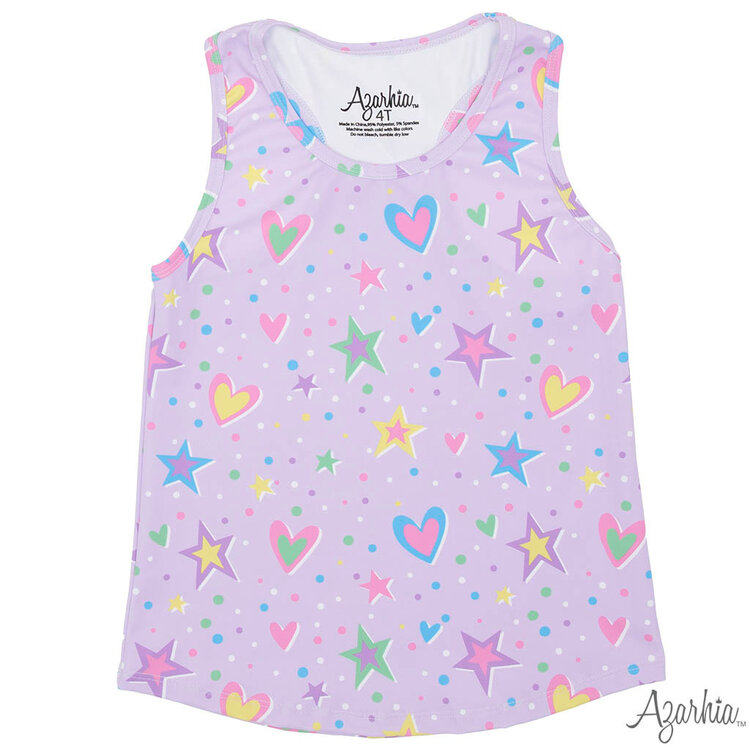 Azarhia Hearts and Stars Tank
