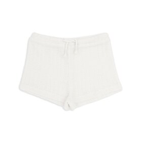 FEATHER 4 ARROW White Crochet Shorts