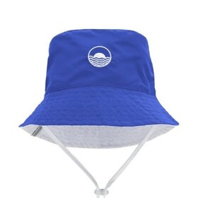 FEATHER 4 ARROW Blue Reversible Bucket Hat