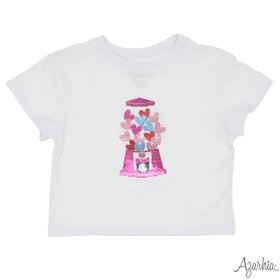 Azarhia Sequin Gumballs on Boxy Shirt