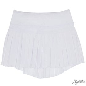 Azarhia White Pleated Skort