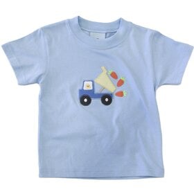 The Smiley Crab Blue Carrot Dump Truck Shirt