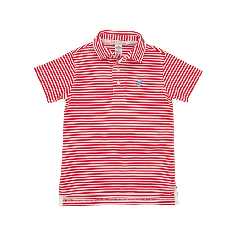 Red Prim & Proper Polo