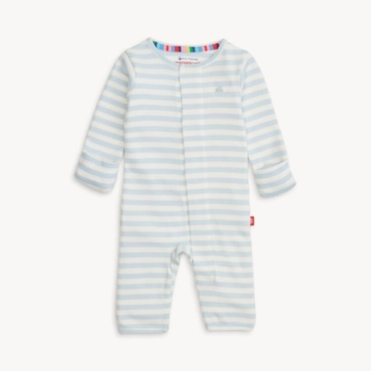 Magnetic  Me Blue Stripe Coverall