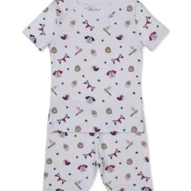 Kissy Kissy Fly Ball Short PJ Set
