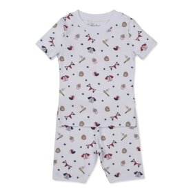 Kissy Kissy Fly Ball Short PJ Set