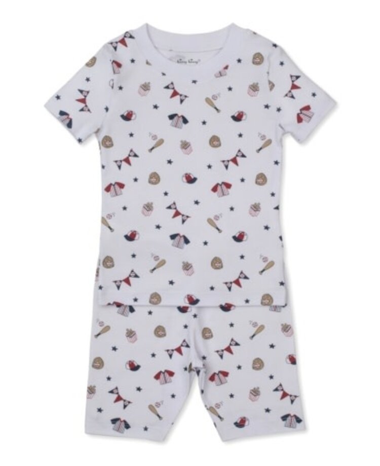Kissy Kissy Fly Ball Short PJ Set
