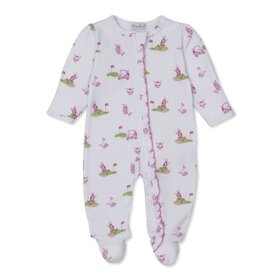 Kissy Kissy Pink Golf Championship Zip Footie