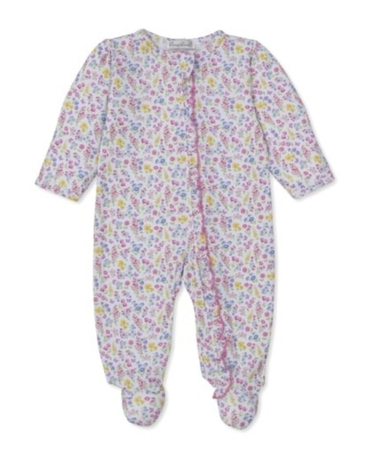 Kissy Kissy Pastel Gardens Zip Footie