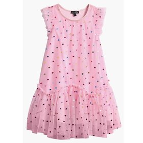 Ava & Yelly Pink Heart Tulle Dress