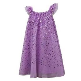 Ava & Yelly Lilac Sequin Swing Dress