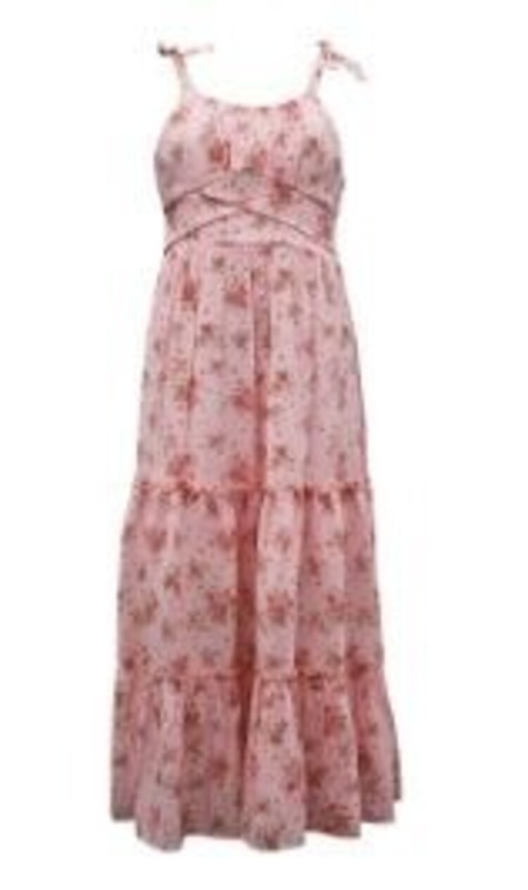 Ava & Yelly Rose Floral Maxi Dress