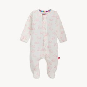 Magnetic  Me SWEETER THAN HUNNY MAGNETIC FOOTIE W RUFFLE