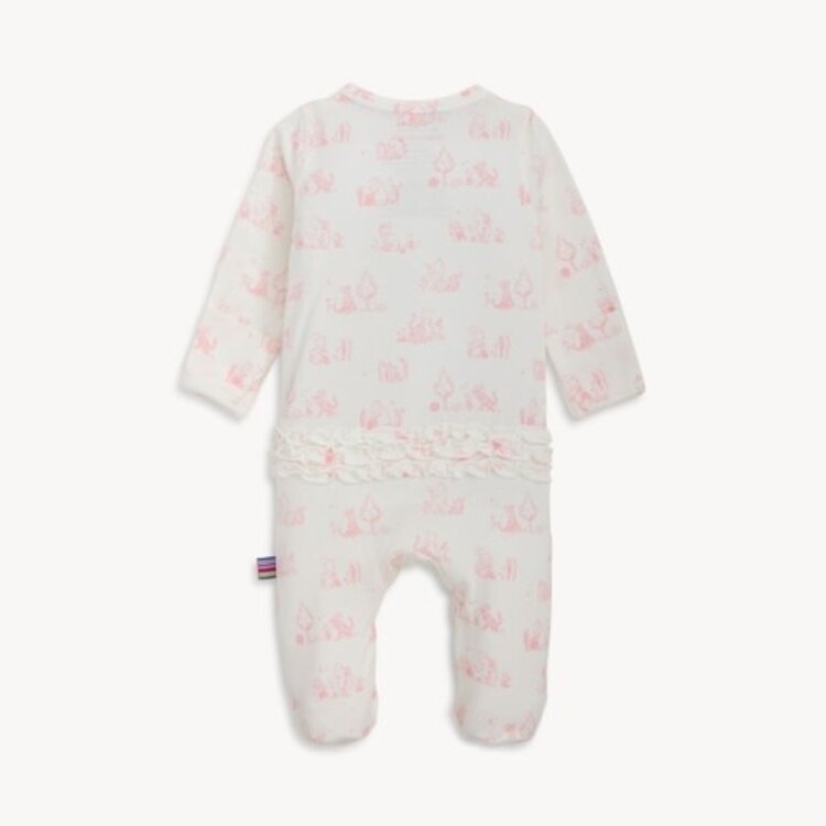 Magnetic  Me SWEETER THAN HUNNY MAGNETIC FOOTIE W RUFFLE