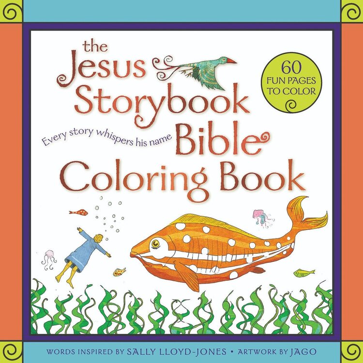 Jesus Storybook Bible Coloring Book For Kids