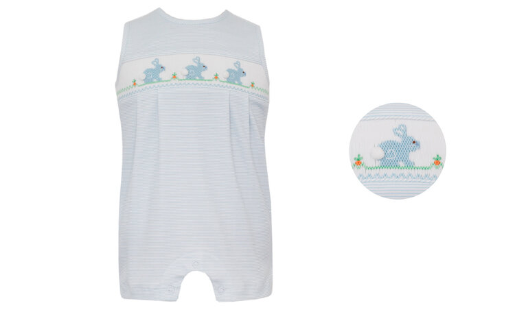 Petit Bebe Smocked Bunny John John