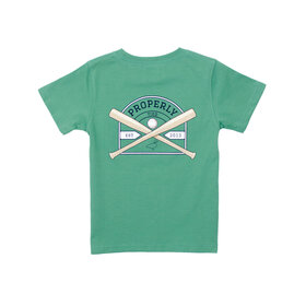 Properly Tied Ivy Baseball Shield SS Shirt