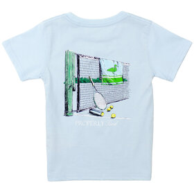 Properly Tied Blue Courtside SS Shirt