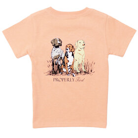 Properly Tied Melon Three Dog SS Shirt