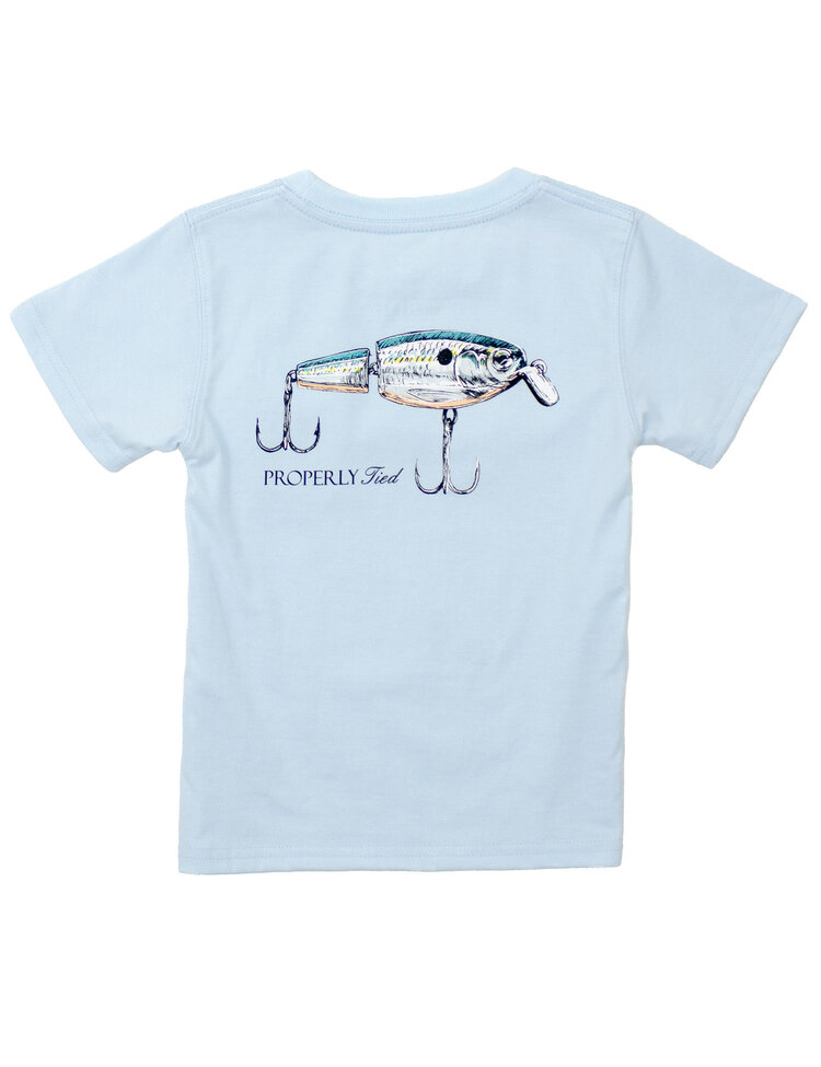 Properly Tied Blue Swimbait SS Shirt