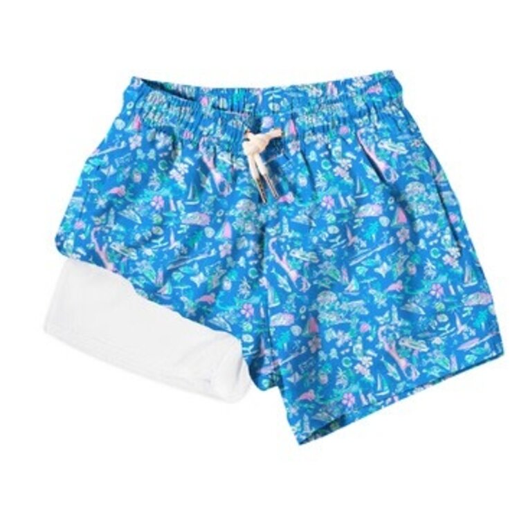 Bermies Marlins Swim Trunks
