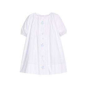 Little English Day Gown - Blue Bunny