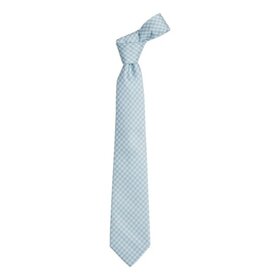 Little English Neck Tie - Light Blue Gingham