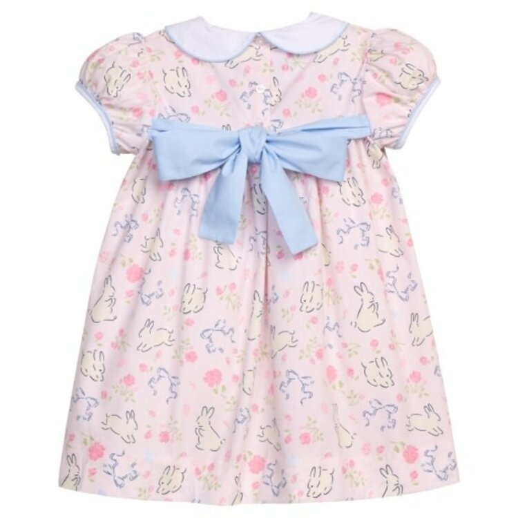 Little English Natalie Dress - Bunny Blooms