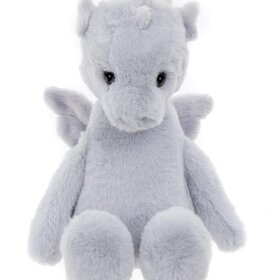 Charlie Bear Draco Dragon Cloudy Grey M