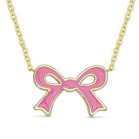 Lily Nily Flat Bow Necklace
