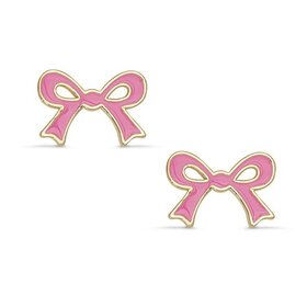 Lily Nily Flat Bow Earrings