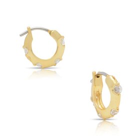 Lily Nily Hoop Earrings with CZ
