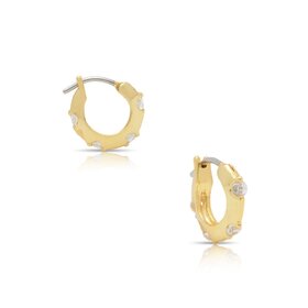 Lily Nily Hoop Earrings with CZ
