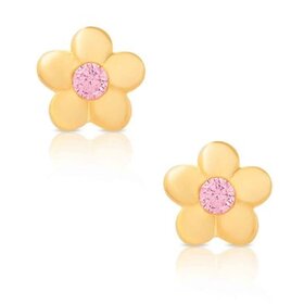 Lily Nily Flower Gold SS Earrings