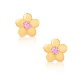 Lily Nily Flower Gold SS Earrings
