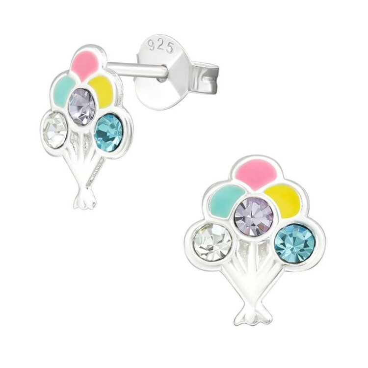 Lilies & Roses Balloon SS Earrings