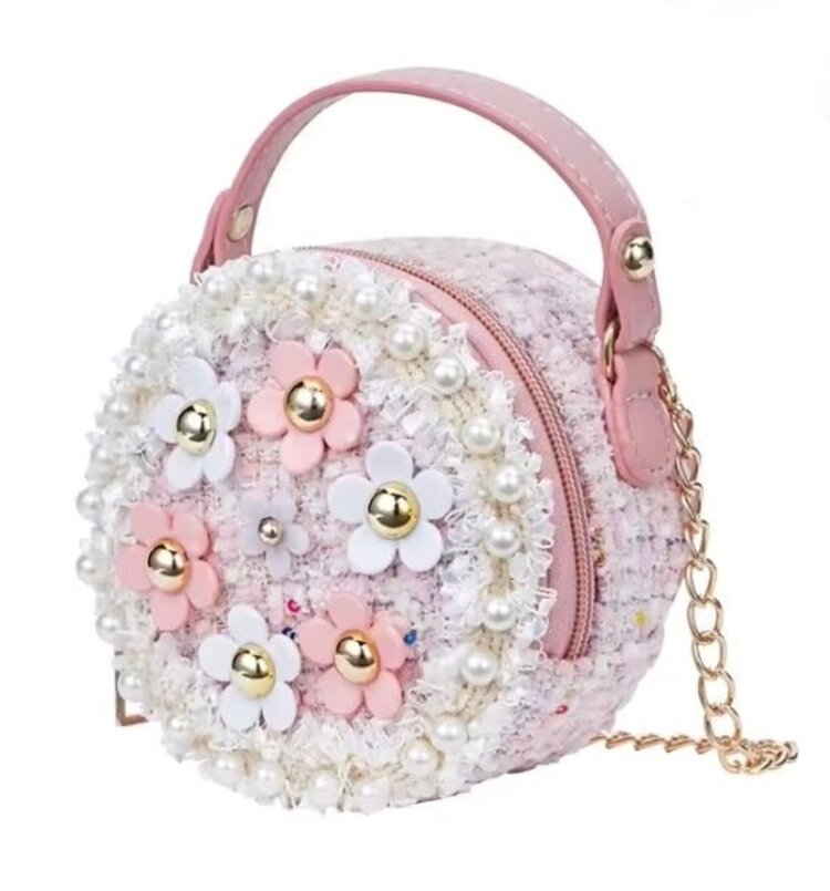 Mavi Bandz Flower Tweed Mini Purse