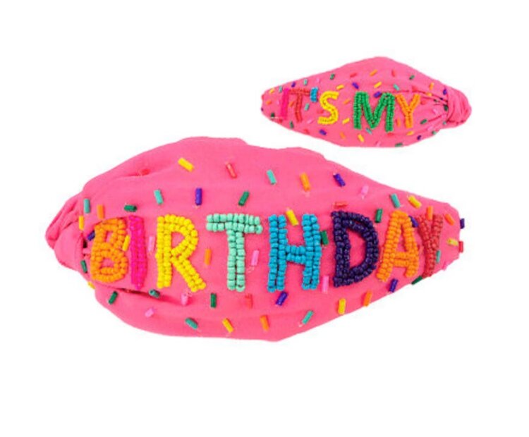 Mavi Bandz Beaded Birthday Headband