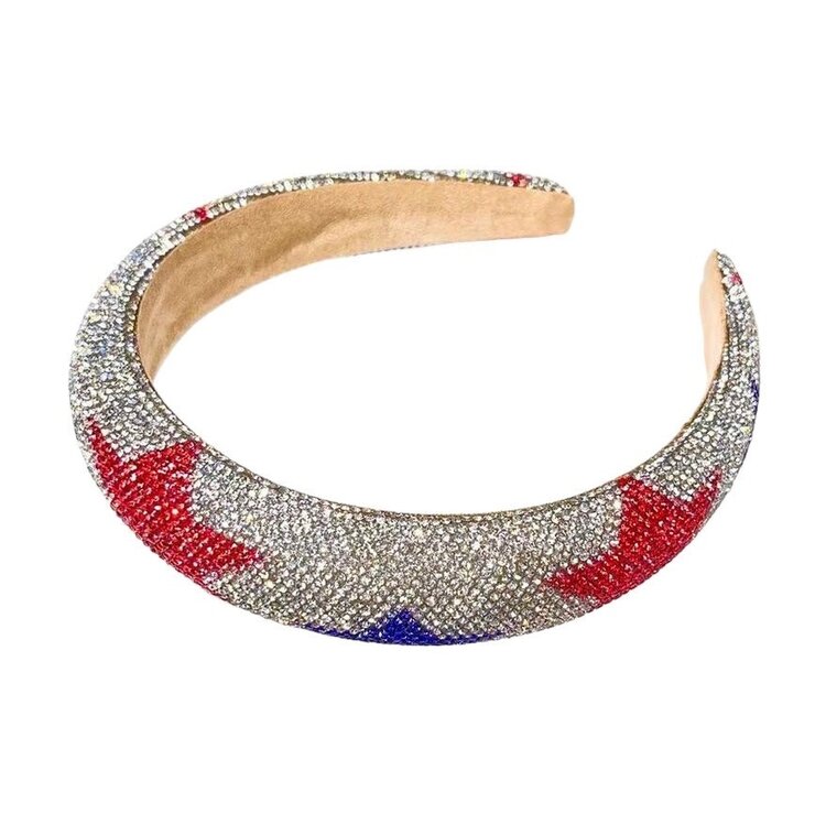 Mavi Bandz Patriotic Star Crystal Headband