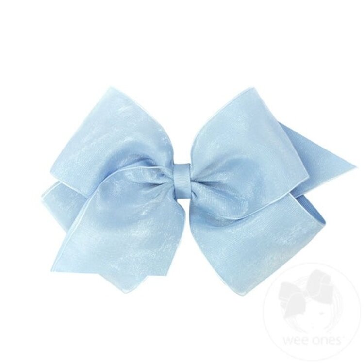 Wee Ones Organza Overlay Bow