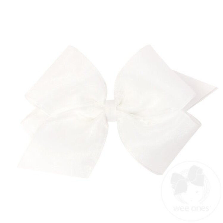 Wee Ones Organza Overlay Bow