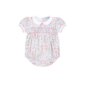Nella Pima English Garden Smocked Bubble