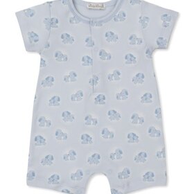 Kissy Kissy Blue Puppy Family Playsuit