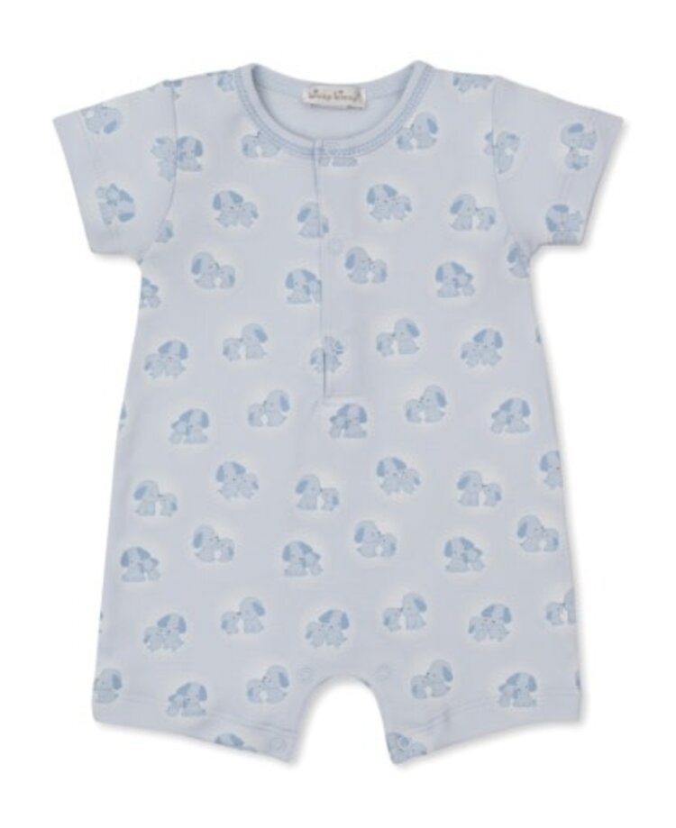 Kissy Kissy Blue Puppy Family Playsuit