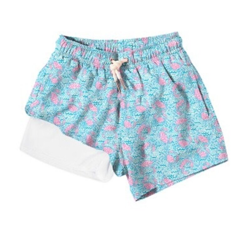 Bermies Ocean Crabs Swim Trunks